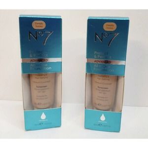 2 No7 Protect & Perfect Advanced All in One Foundation, Toffee 1 fl. oz. SPF50+